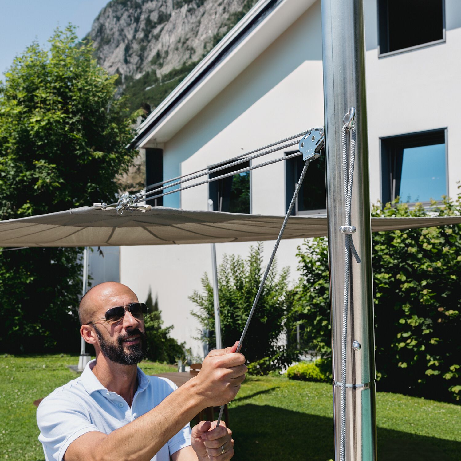 Полюс для теневых парусов Maanta EZ ARCH-00009417 - Вид №8