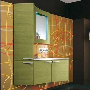 KE33 KENZIA Комплект мебели для ванной комнаты 120 см ARDECO