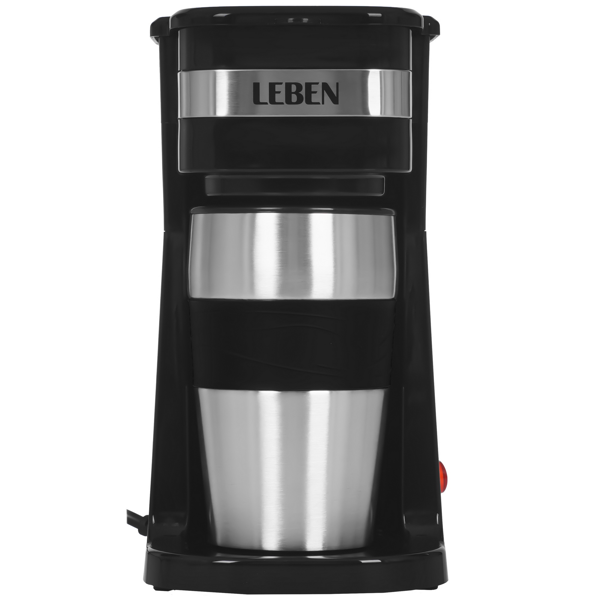 9237208 Кофеварка капельная LEBEN 286-039 черный STDN-0130610 - Вид №1