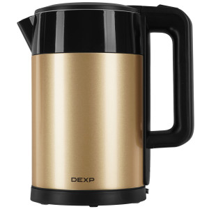 9071649 Электрочайник DEXP EK-10DWC золотистый