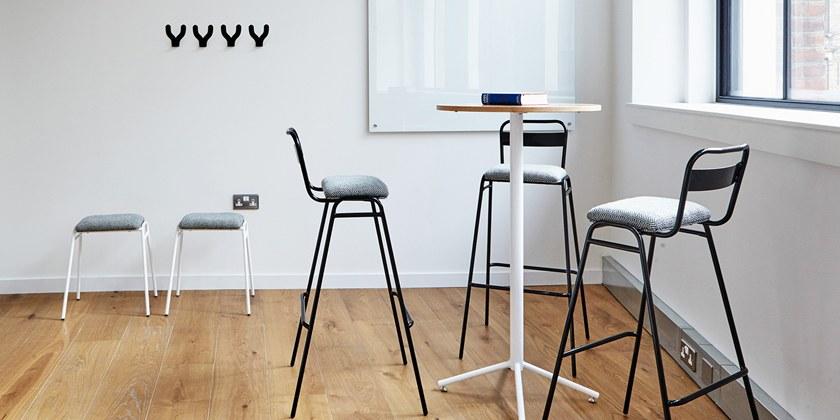 Deadgood Штабелируемый низкий пуфик из ткани Working girl Wg1s - Вид №2