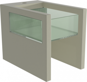 GLBI0113 Напольное биде приставное GSG CERAMIC