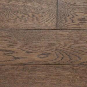 Массивная доска Baricella Rossano Дуб Рустик с брашью (Текстурированная) 500-1400х120 мм.