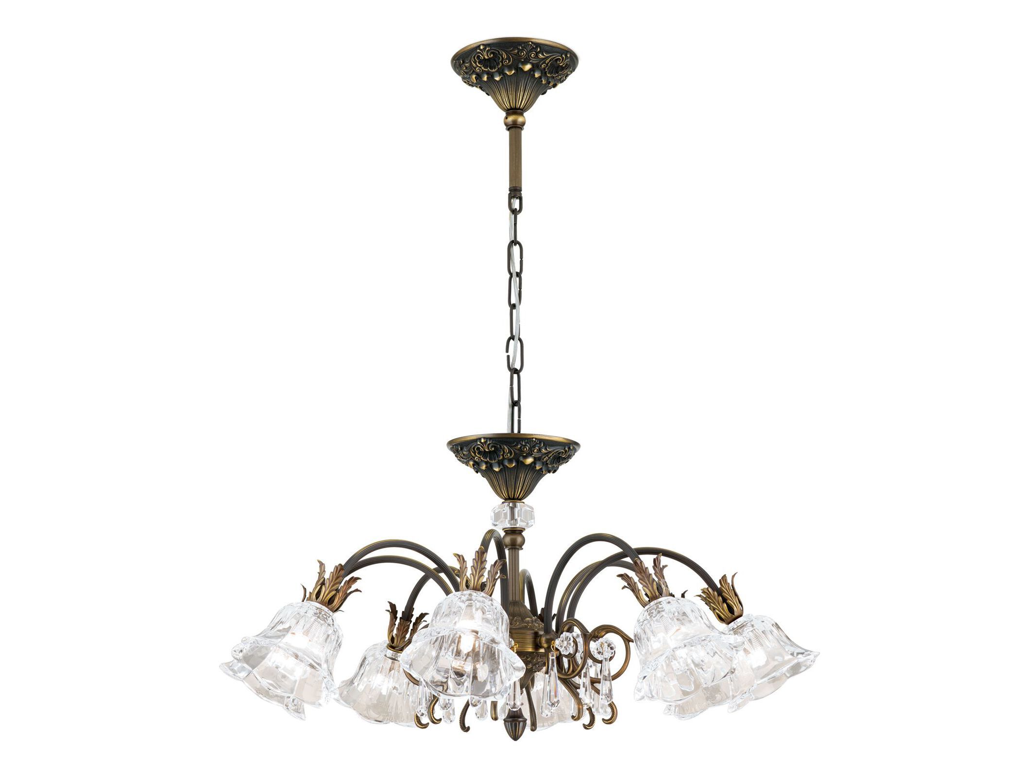 Латунь и хрустальная люстра Orion La Boheme ARCH-00141212