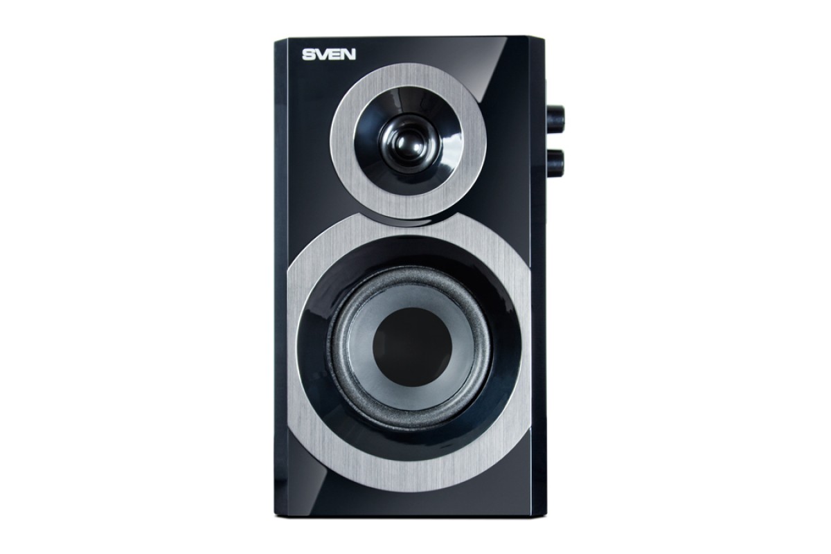 SV-011277 sps-619, чёрный, акустическая система 2.0, мощность 2х10 вт(rms) Sven Santreyd  - Вид №1