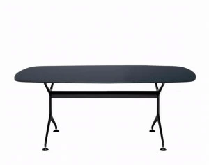 Alias Овальный стол из фанерованной древесины Frametable