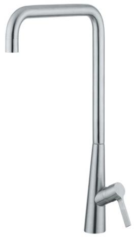 Quadrodesign Смеситель для кухни, устанавливаемый на столешницу, с поворотным изливом Kitchen inox sun-id-1429881 - Вид №1
