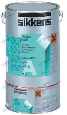 Sikkens Двухкомпонентная атласная эмаль на водной основе Wapex sun-id-1449265