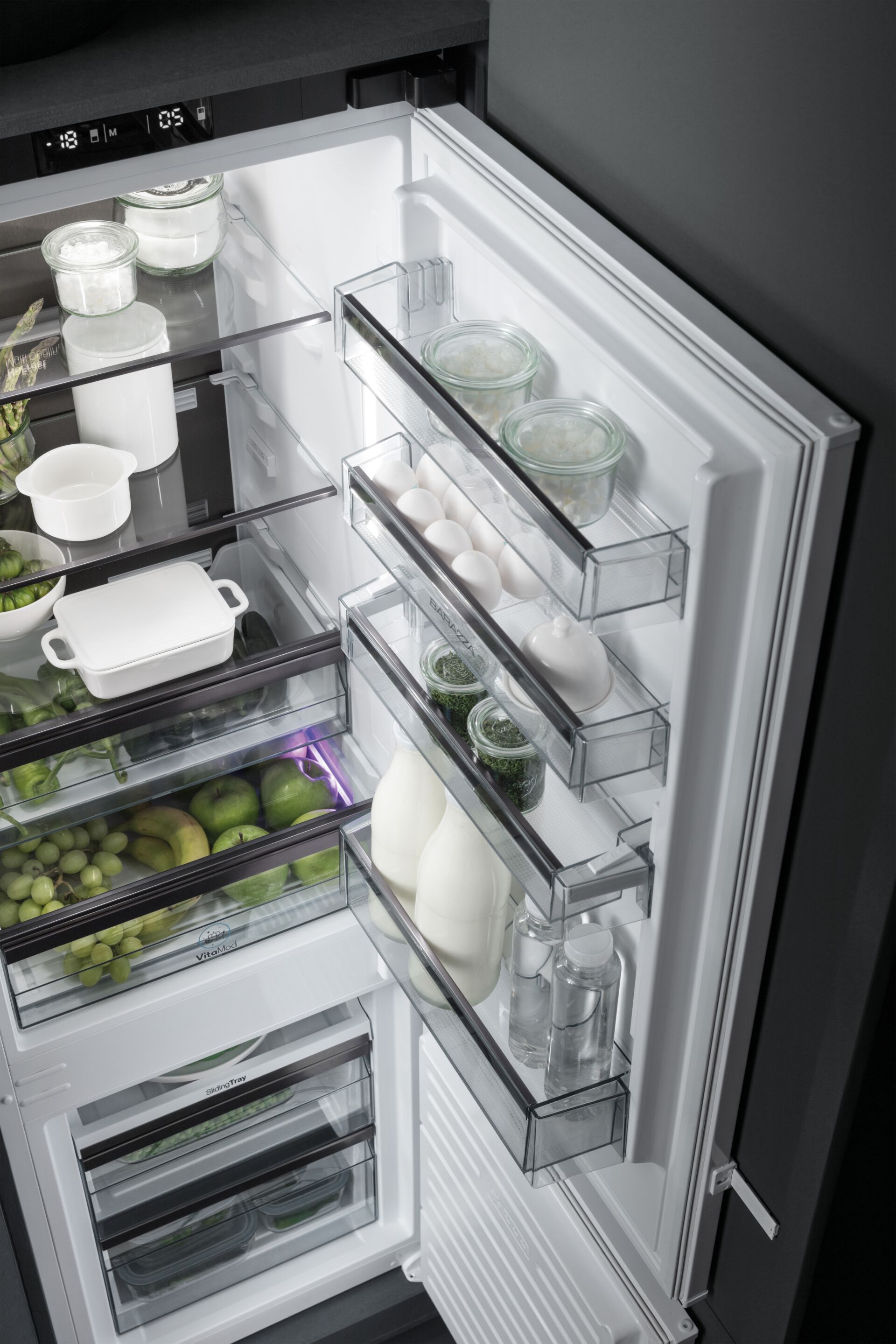 Встроенный комбинированный холодильник no frost Barazza Aura ARCH-00131564 - Вид №1