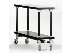 Деревянная кухонная тележка