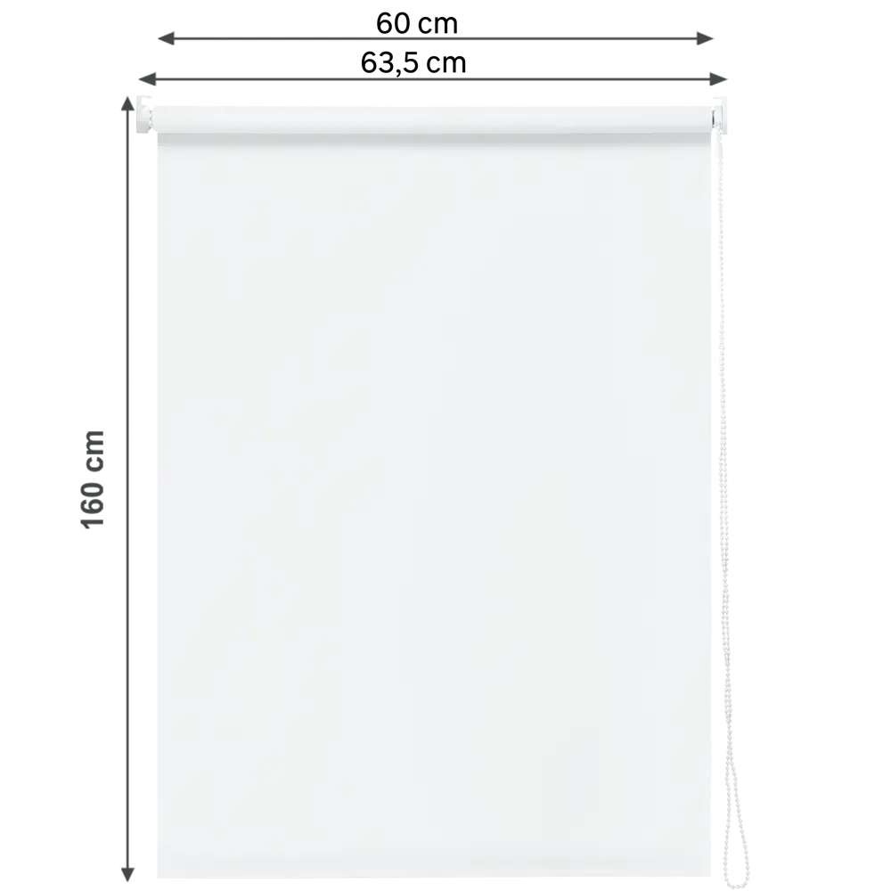 Штора рулонная блэкаут Inspire Santos 60x160 см белая White 0 82692214 STLM-2015682 - Вид №10