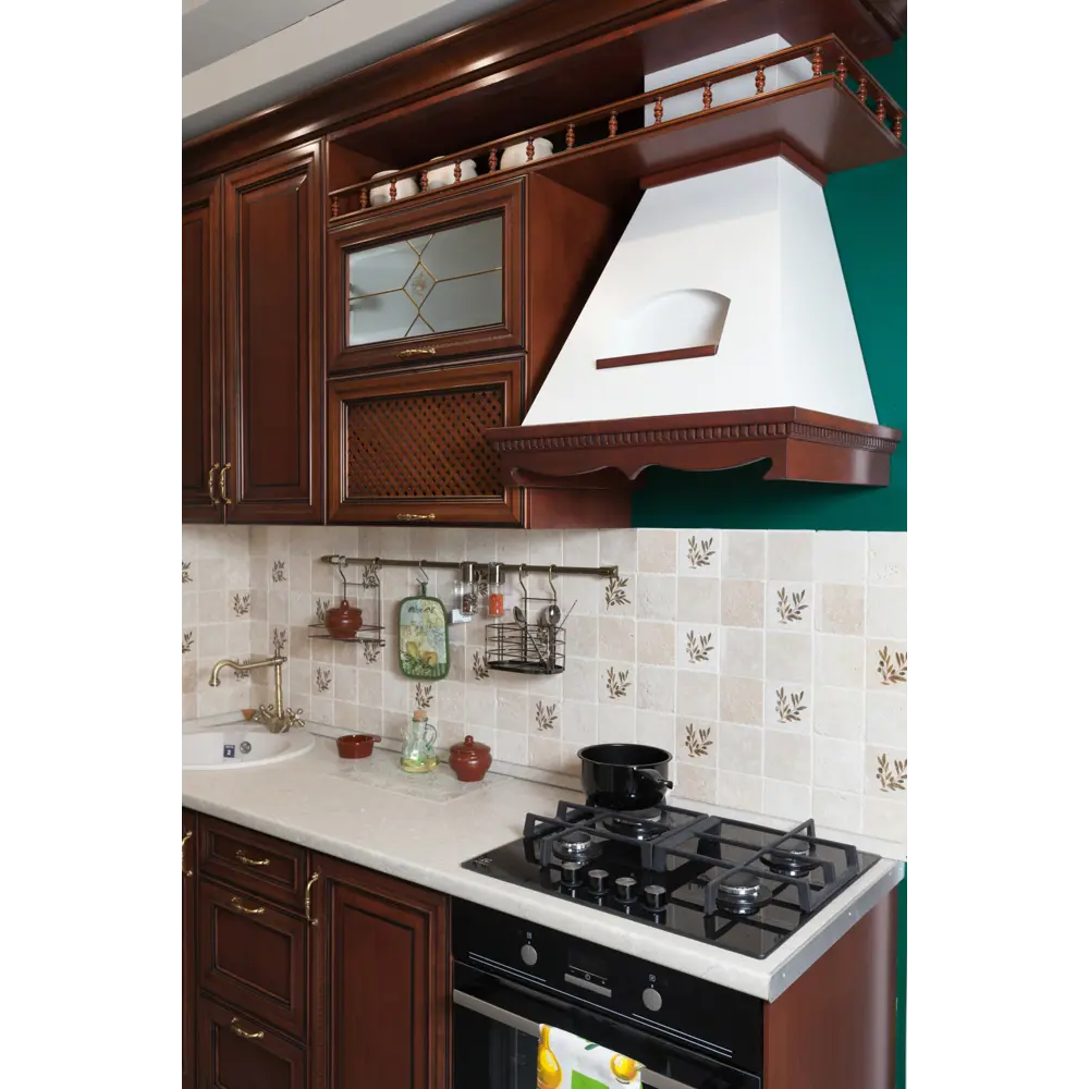 Вставка настенная Provance Оливки 6 10x10 см матовая цвет белый Santreyd STLM-2158333 - Вид №5