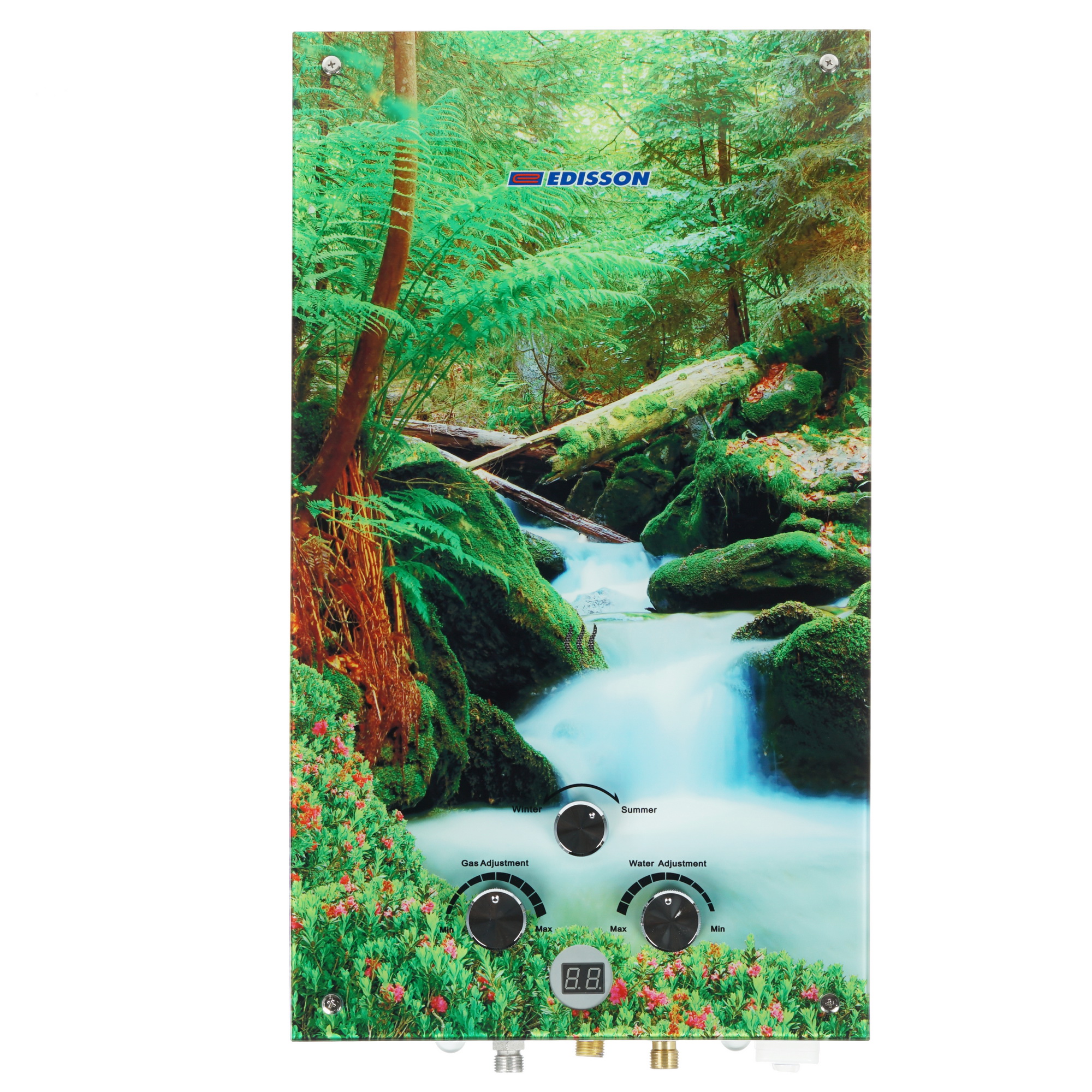 1107311 Водонагреватель газовый Edisson F 20 GD (Лес) STDN-0051690 - Вид №1