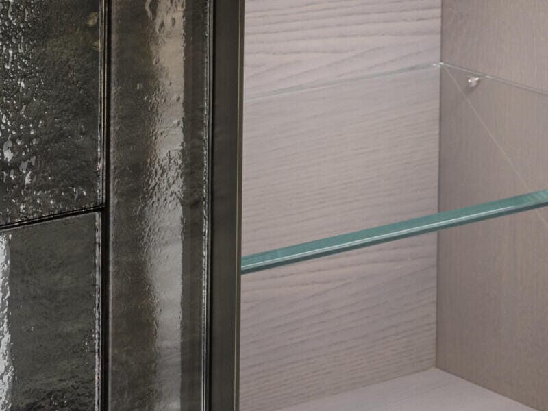 Шкаф из дерева и стекла с ящиками ARTE VENEZIANA Langhe ARCH-00048278 - Вид №6