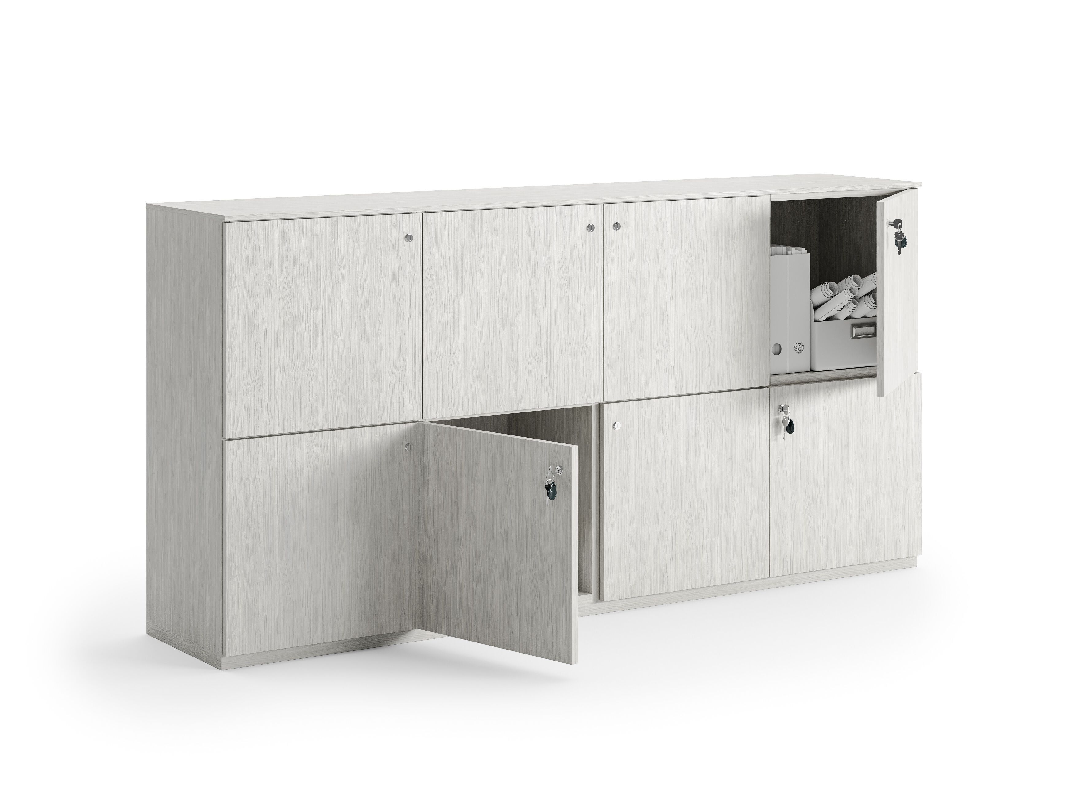 Низкая картотека с замками Giessegi OfficeTime ARCH-00126986