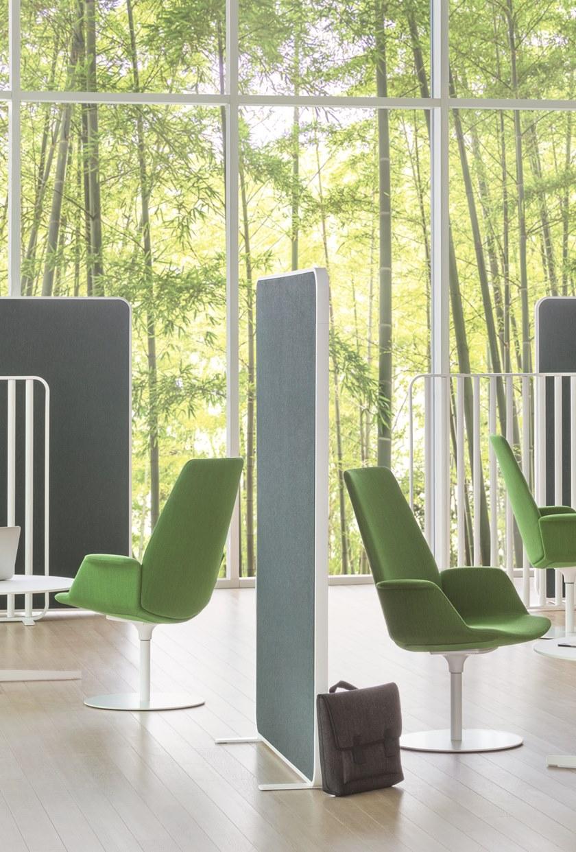 Lapalma Кресло для руководителя из ткани с подлокотниками Uno sun-id-1444477 - Вид №4