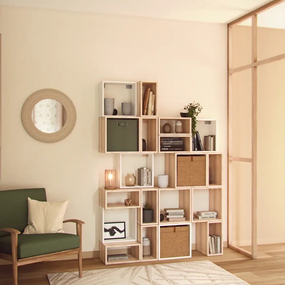 Короб Spaceo KUB L 31x31x31 см 30 л пробковый 82020852 STLM-2151702 - Вид №10