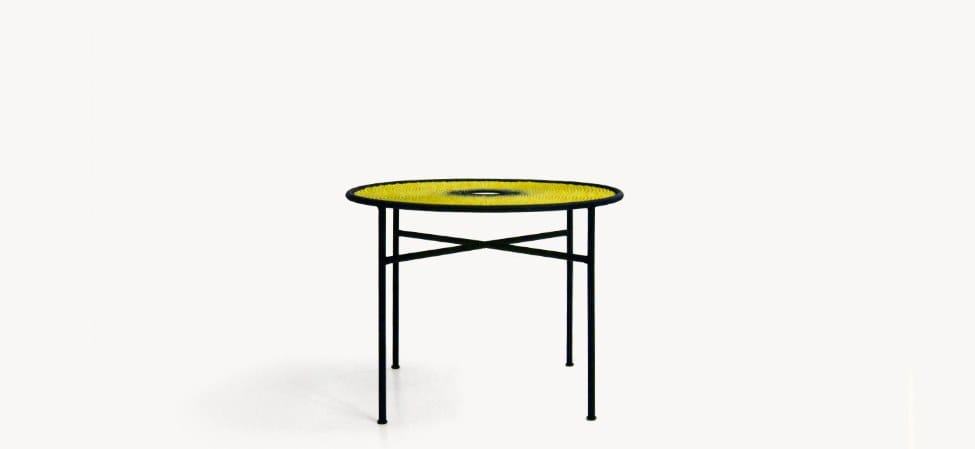 Круглый стол из стали и цветной полиэтиленовой проволоки MOROSO M'afrique ARCH-00051582 - Вид №14