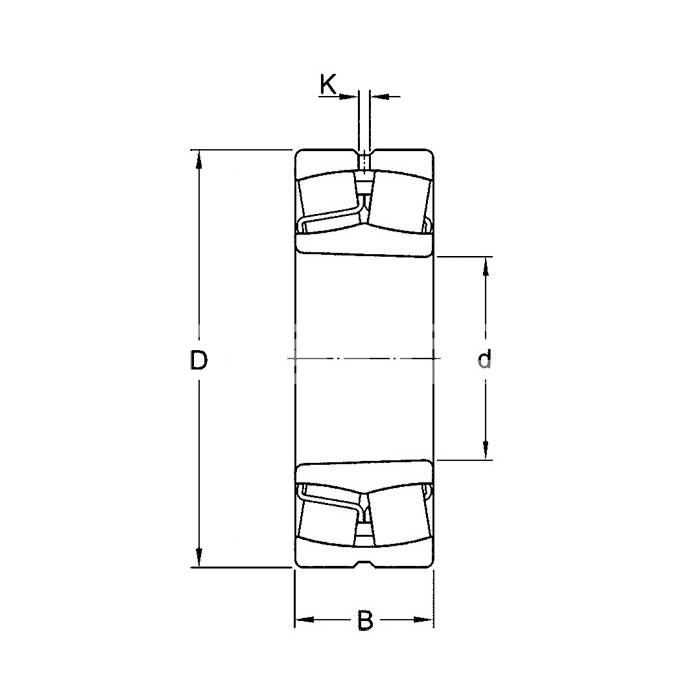 IS2184 Подшипник 22213CC/W33 ISKRA  - Вид №1