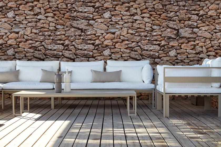 GANDIABLASCO Прямоугольный алюминиевый садовый столик Jian sun-id-1498067 - Вид №11