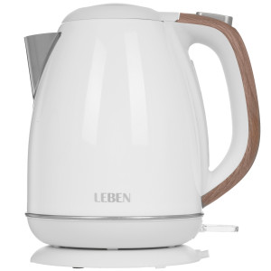 9237182 Электрочайник LEBEN 291-096 белый