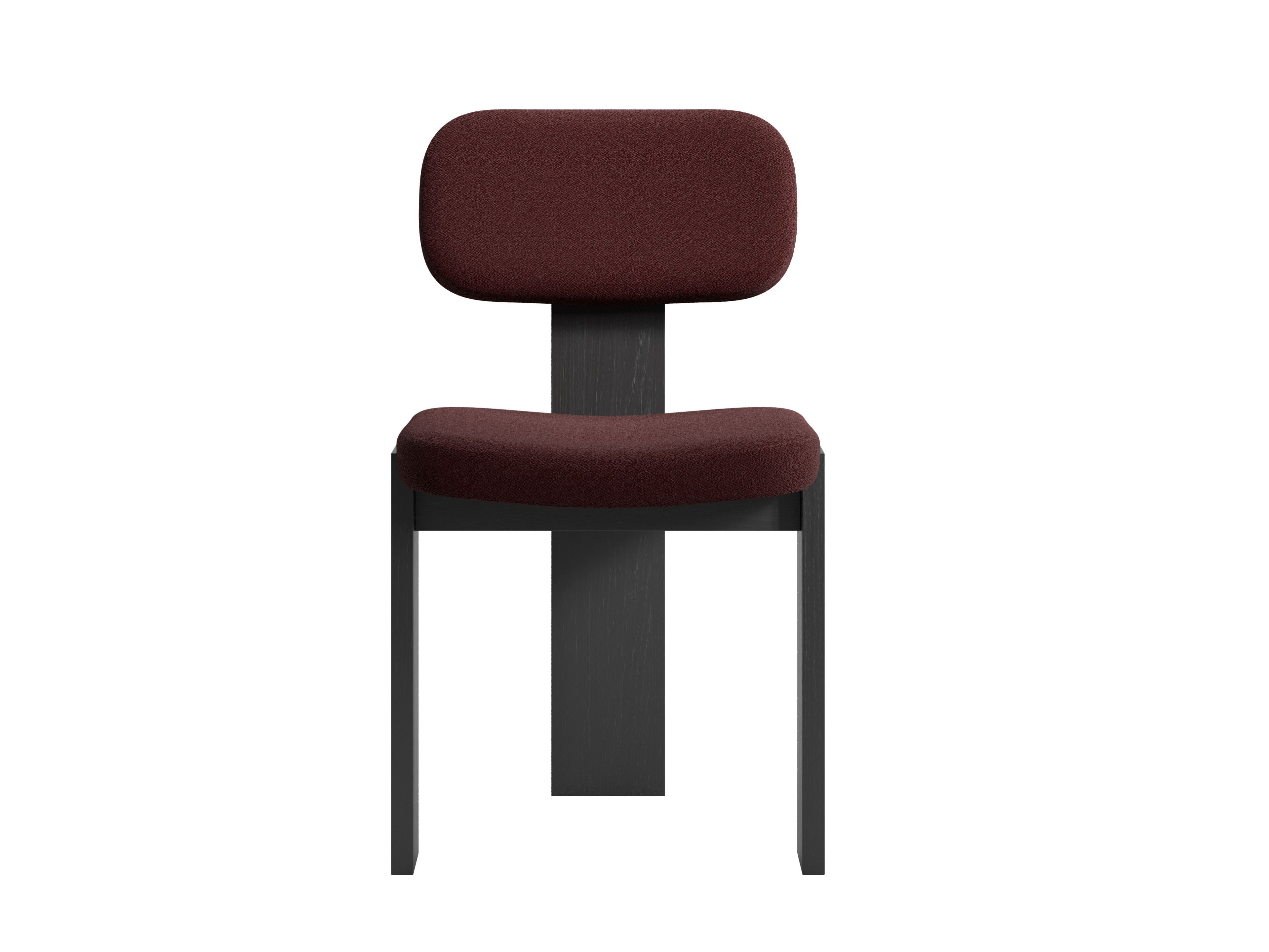 Мягкий стул из дуба без подлокотников CAPPELLINI SELETTIVA CANTU' ARCH-00061633