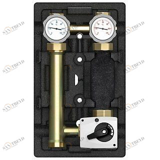 Насосная группа MEIBES MK 1" (без насоса) c 3-х ход.смес ME66831EAMRU