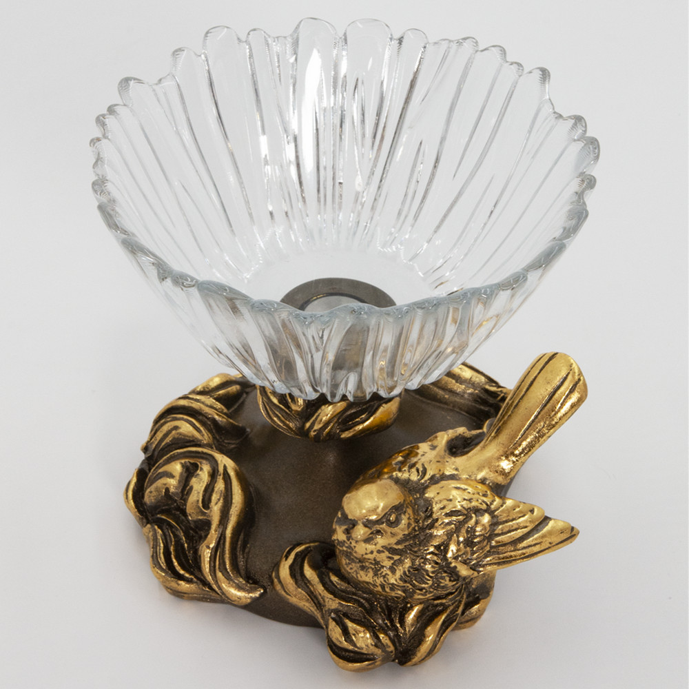 52087 Фруктовница-конфетница Белла Бронза BOGACHO 4627179654627 - Вид №2