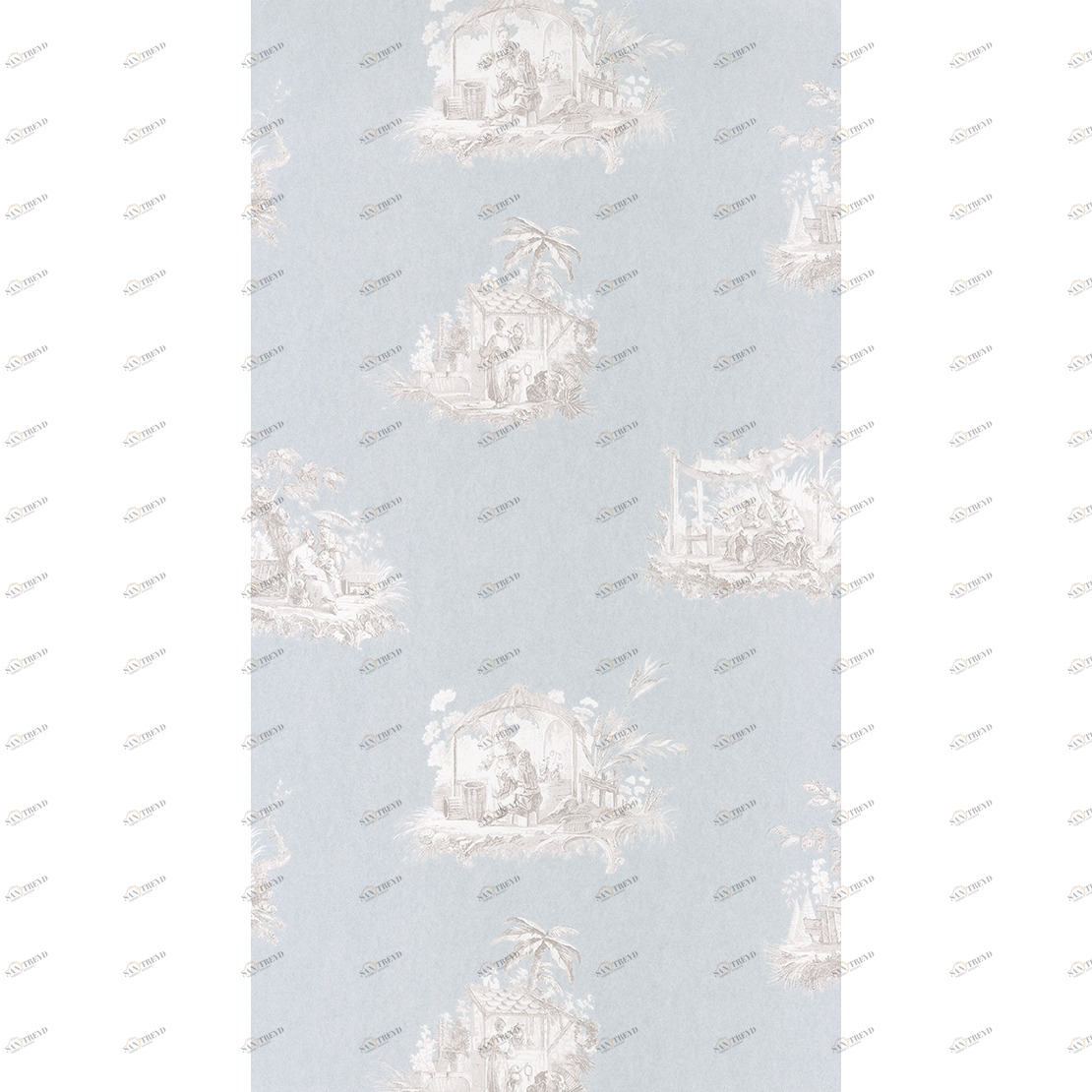 Рулон обоев FONTAINEBLEAU FONT81546102. Основа нетканый материал Casadeco