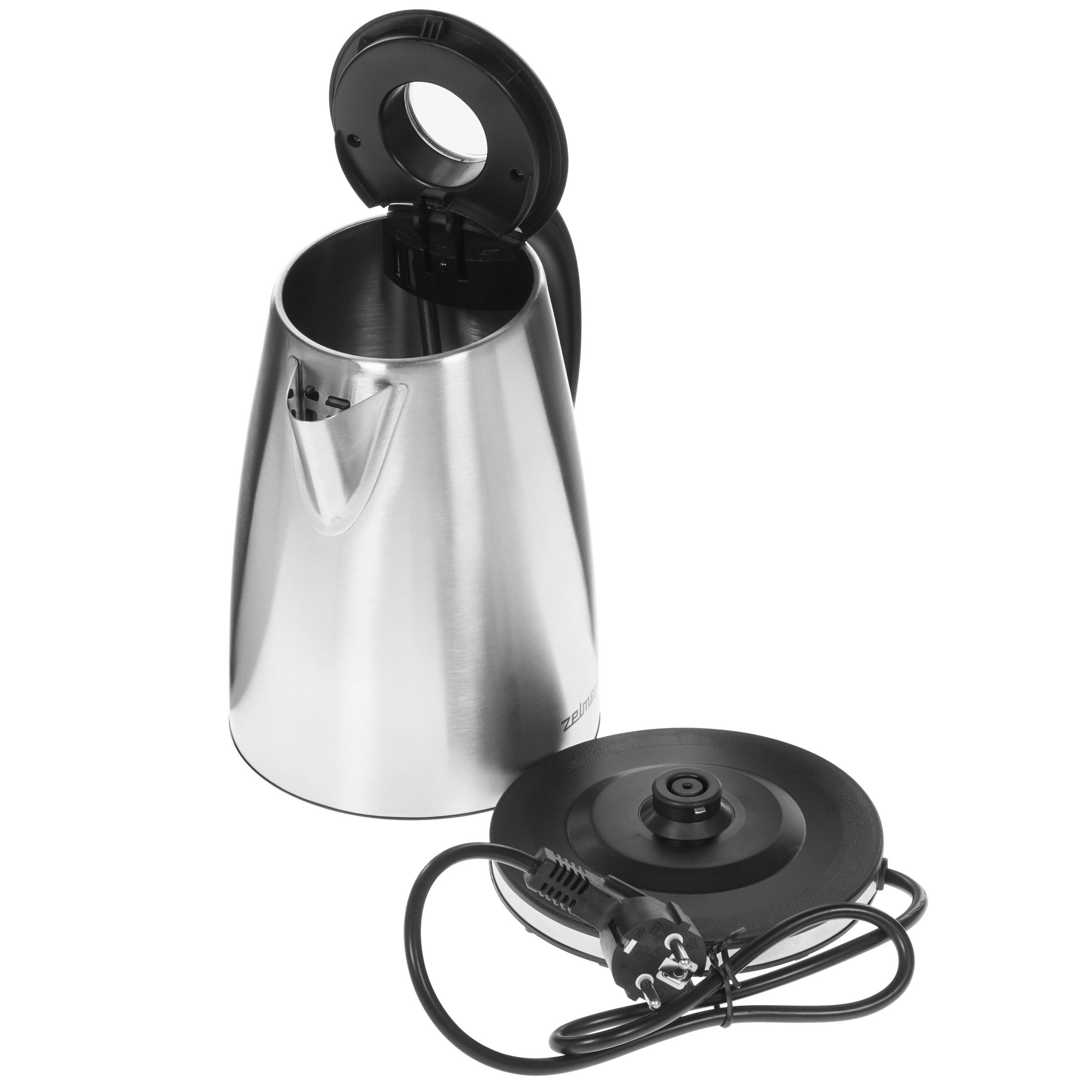 8196446 Электрочайник Zelmer ZCK1274 серебристый STDN-0079535 - Вид №3