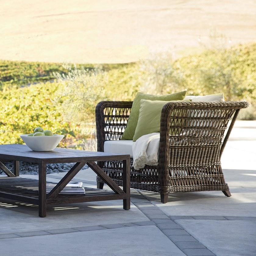 JANUS et Cie Прямоугольный журнальный столик из тика Arbor sun-id-1386846 - Вид №3