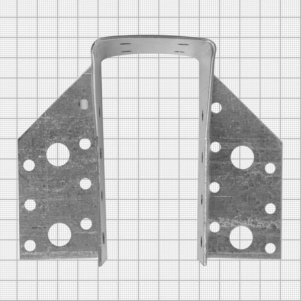 Опора бруса раскрытая OBR R 50x100x1.8 мм 83861169 STLM-2125949 Santreyd  - Вид №3