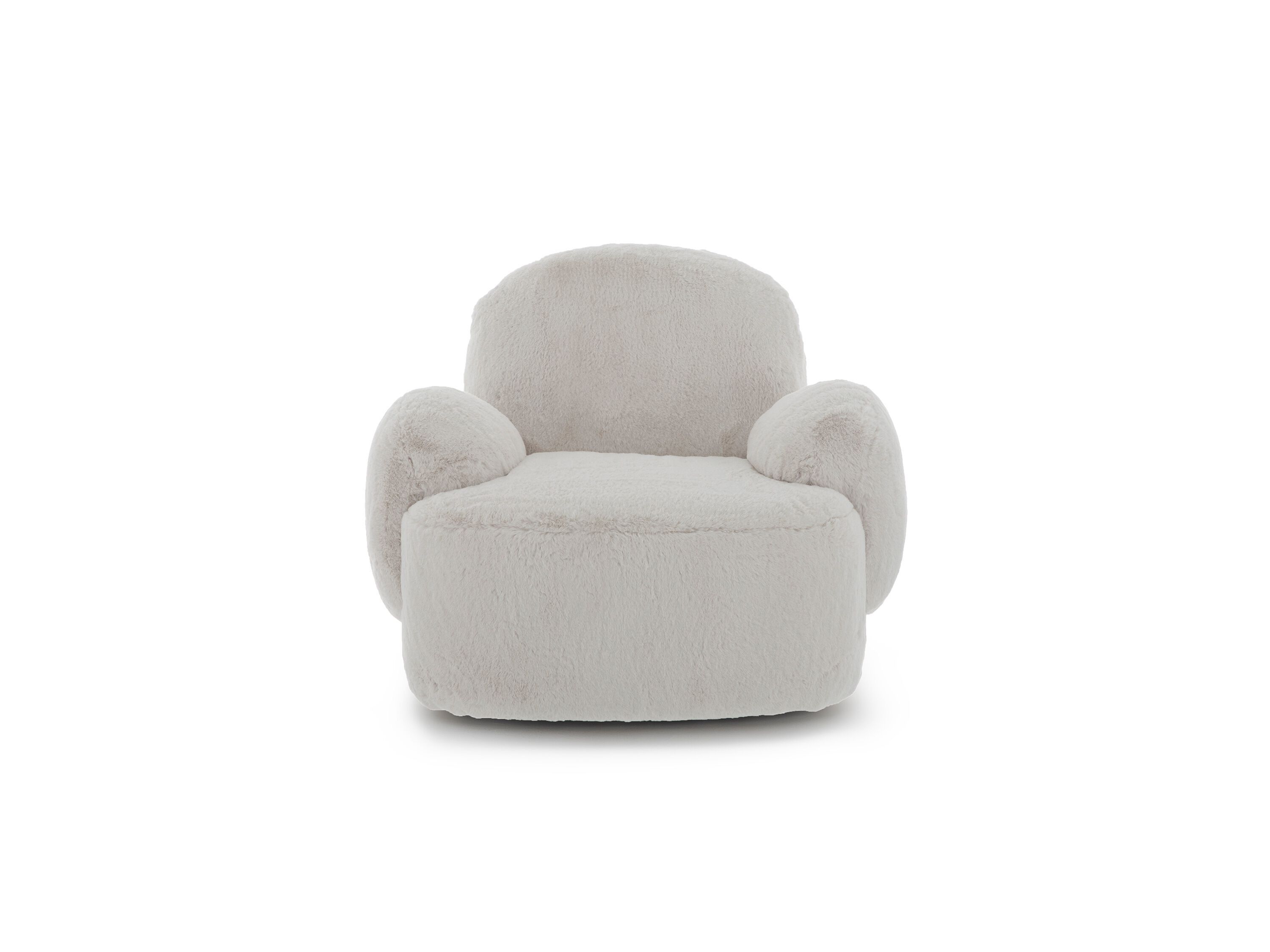 Кресло из искусственного меха с подлокотниками CAMPO DE' FIORI SWISS ARCH-00150634 - Вид №1