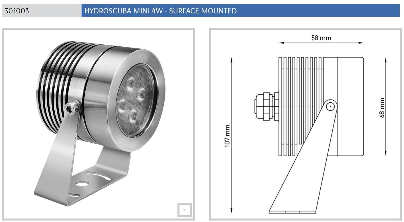 PUK Светодиодная иммерсионная лампа из нержавеющей стали sun-id-1402853 - Вид №18
