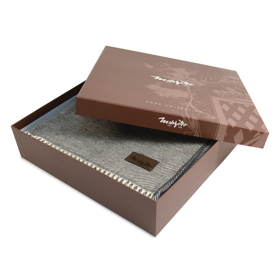 Плед Paola, 130х170 см, серый MARZOTTO PAOLA6000 - Вид №2