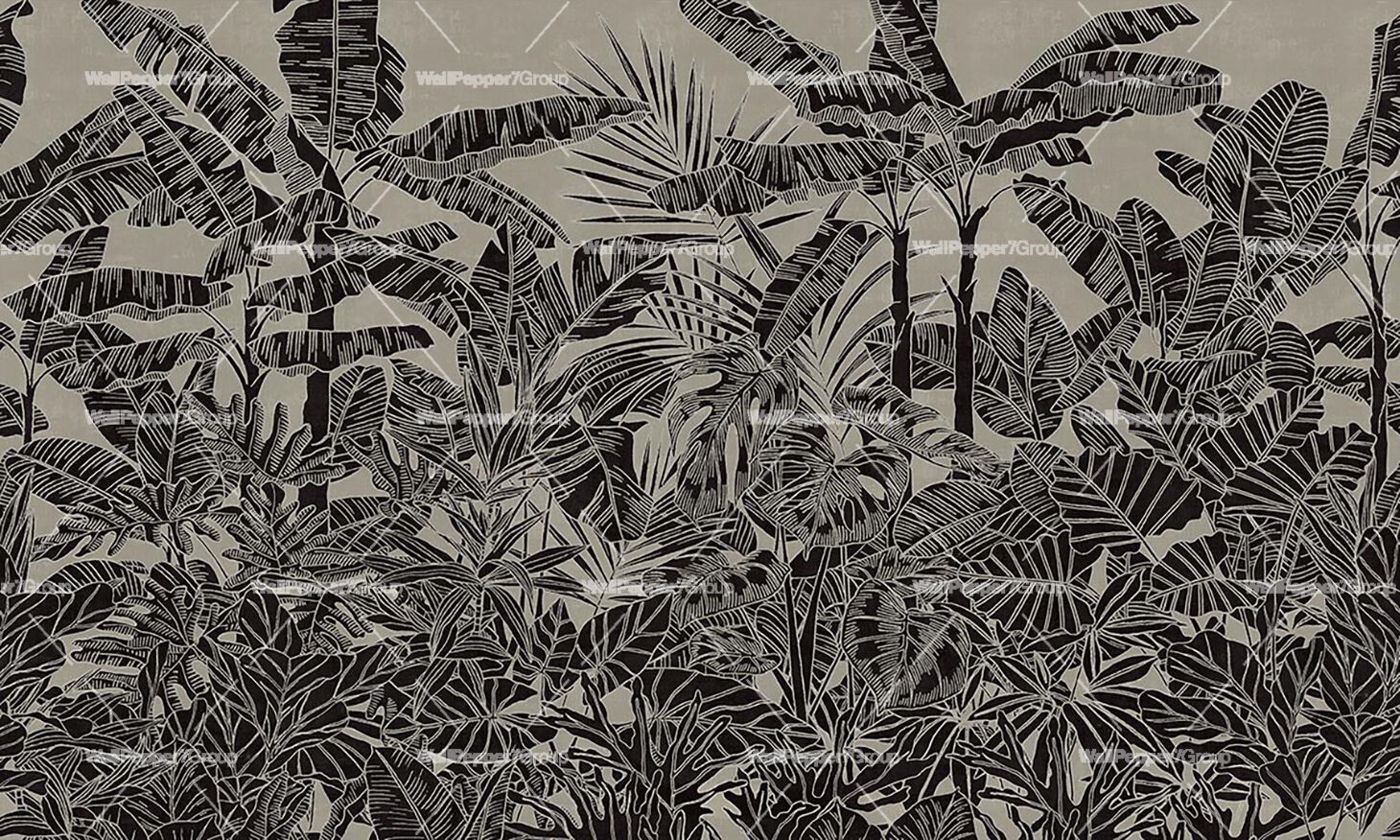 Тропические обои ПВХ бесплатно, экологически чистые, моющиеся WallPepper окружающая среда ARCH-00137193 - Вид №3