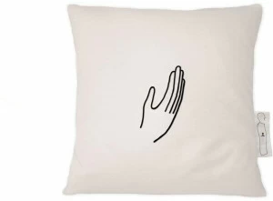 Kiasmo Квадратная подушка из льна Notes Kdcn1