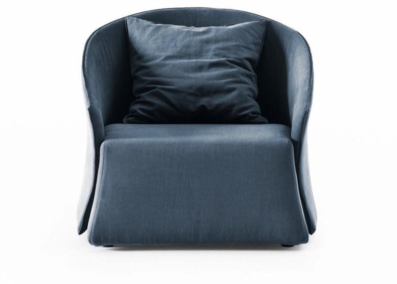 Saba Italia Кресло из ткани со съемным чехлом с подлокотниками sun-id-1514368 - Вид №1