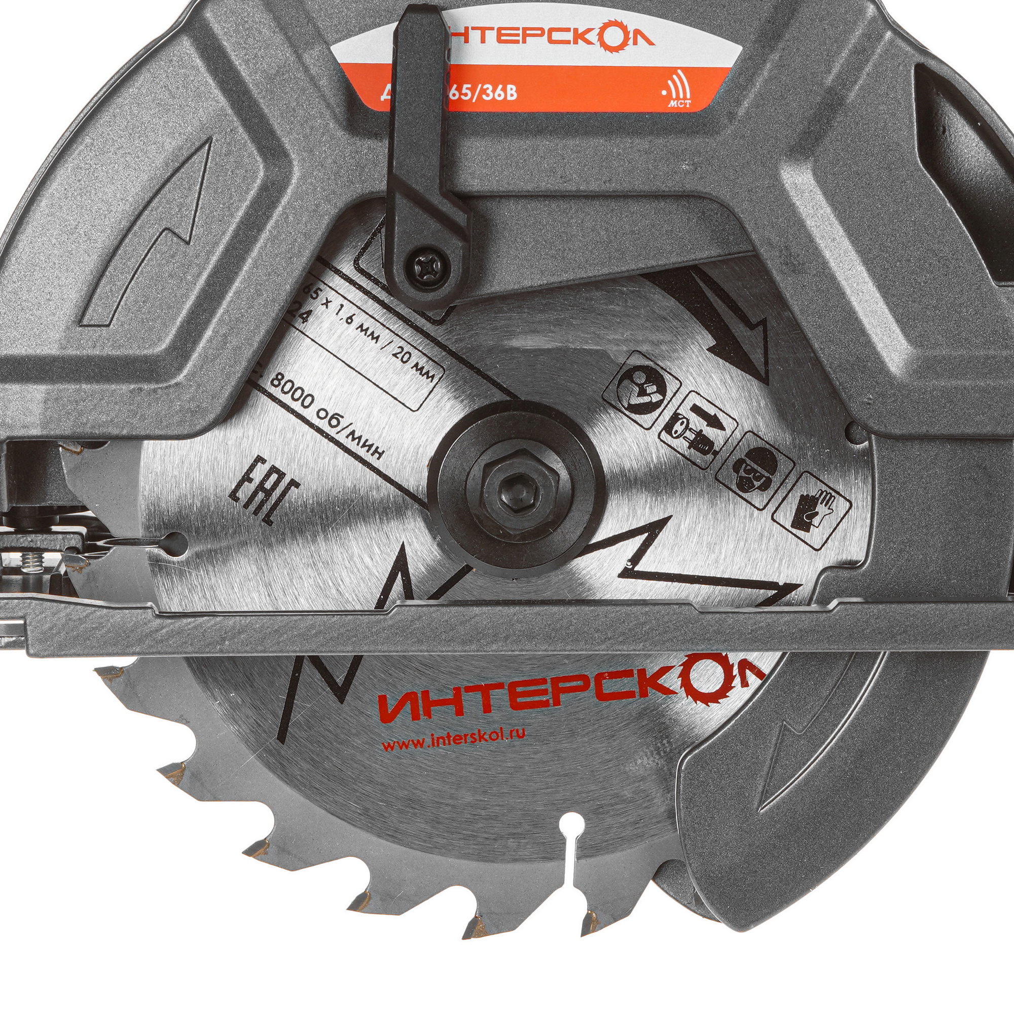 Пила дисковая Интерскол ДПА-165/36В АПИ 18V 9150391 STDN-0088934 - Вид №5