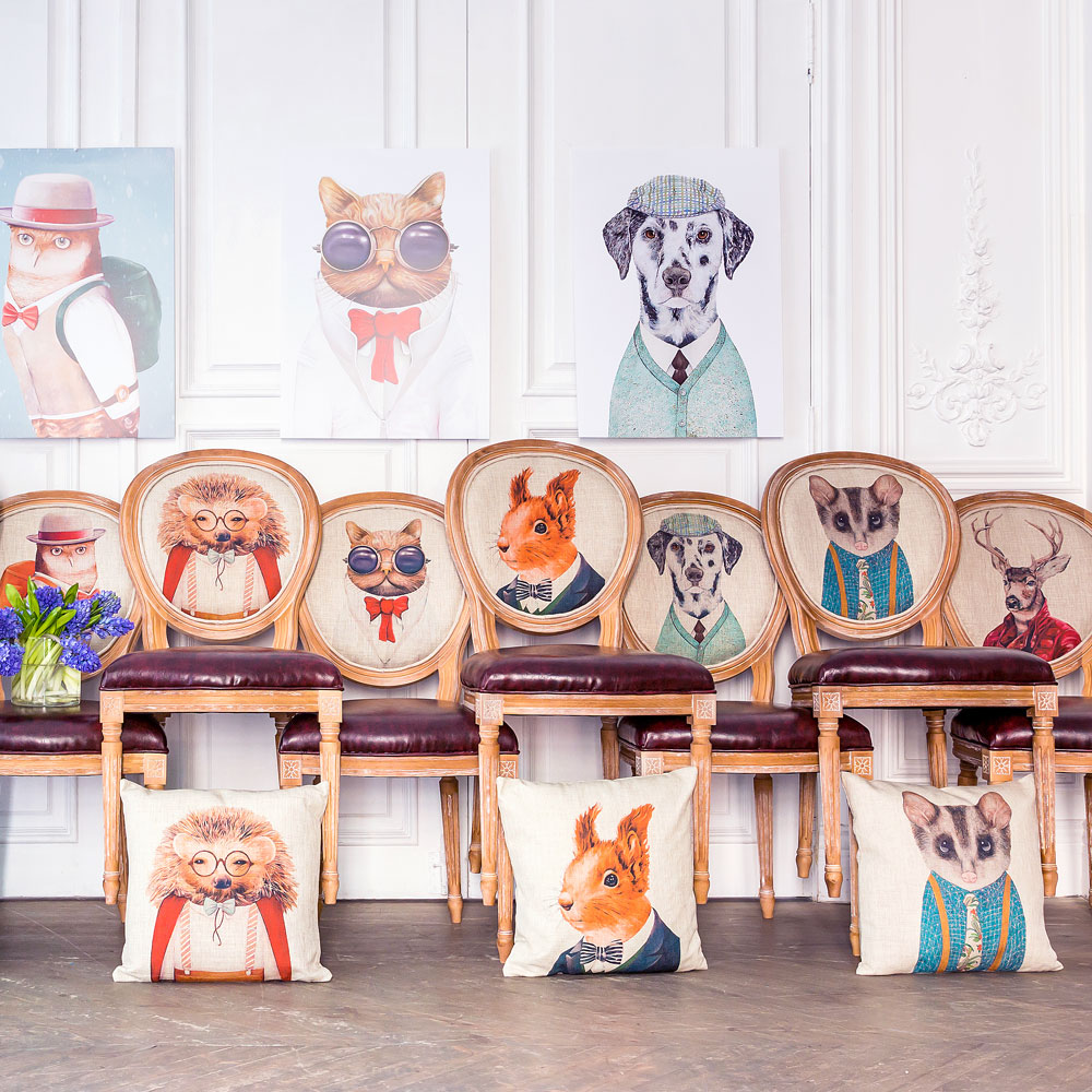 2719000 Декоративная подушка «Мистер Золотой Орех» Object Desire  - Вид №3