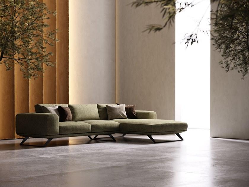 Domkapa Диван из ткани с шезлонгом  Dki6.1  - Вид №1