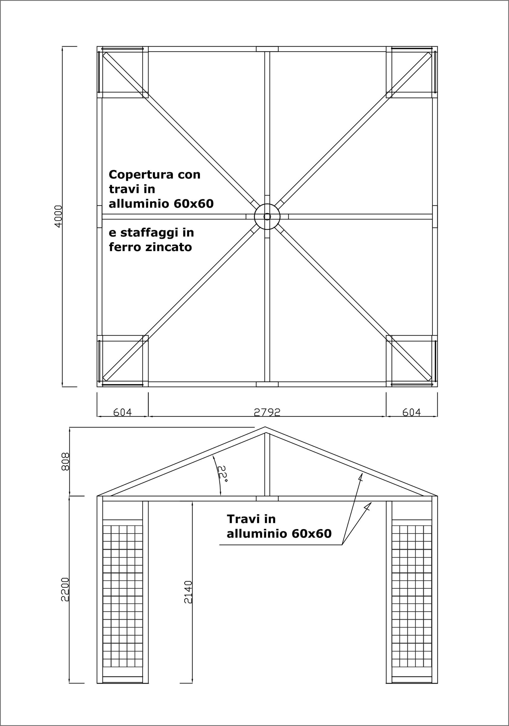 Gazebo in Strongplast e PVC EUROCOMITALIA Arredo Moderno ARCH-00122648 - Вид №4