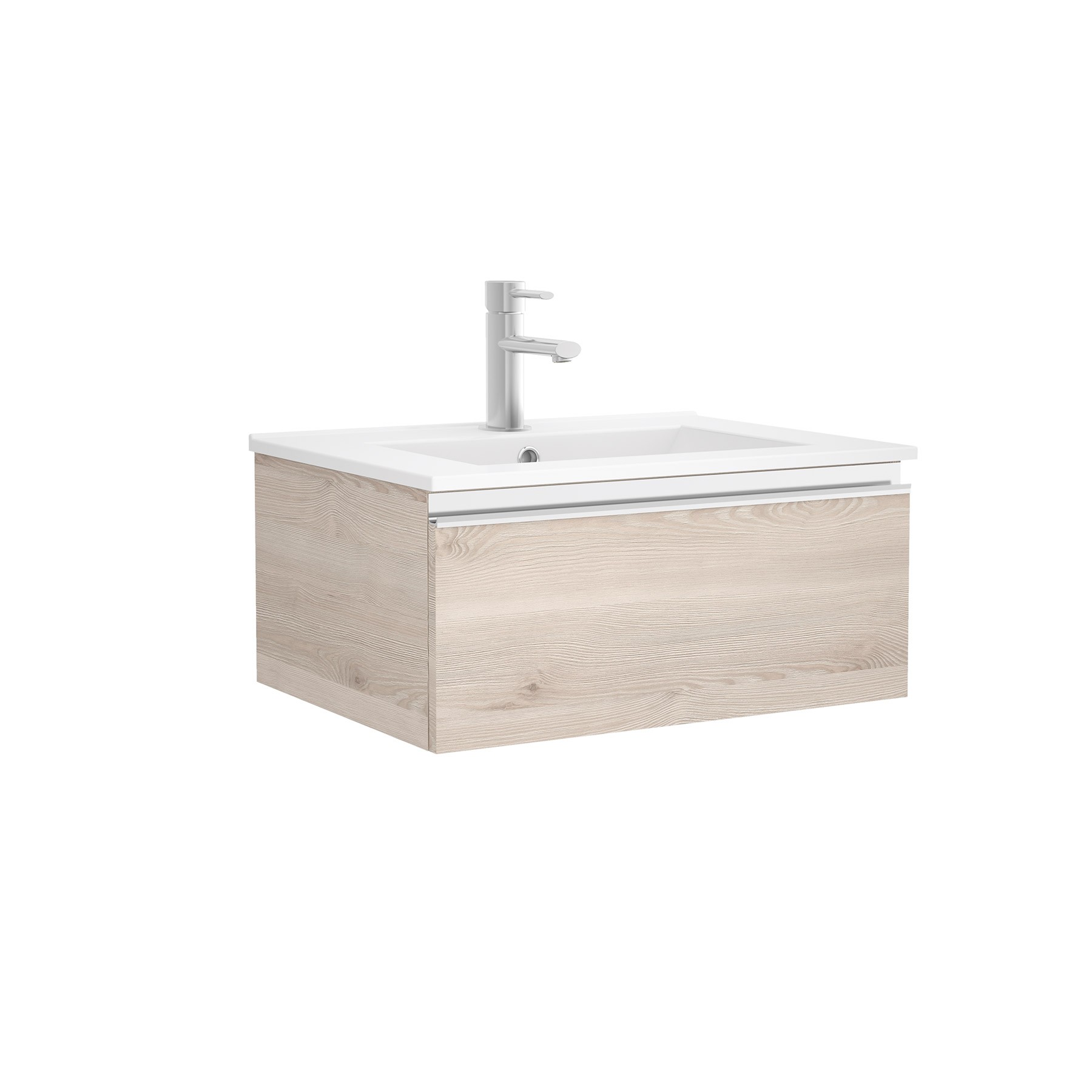 22783 SALGAR Мебель для умывальника SPIRIT 600 1 металлический ящик NATURAL 598 x 270 x 450 мм Естественный