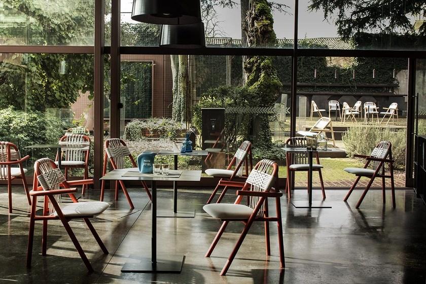 Very Wood Деревянный стул для ресторана с подлокотниками Unam sun-id-1505367 - Вид №5