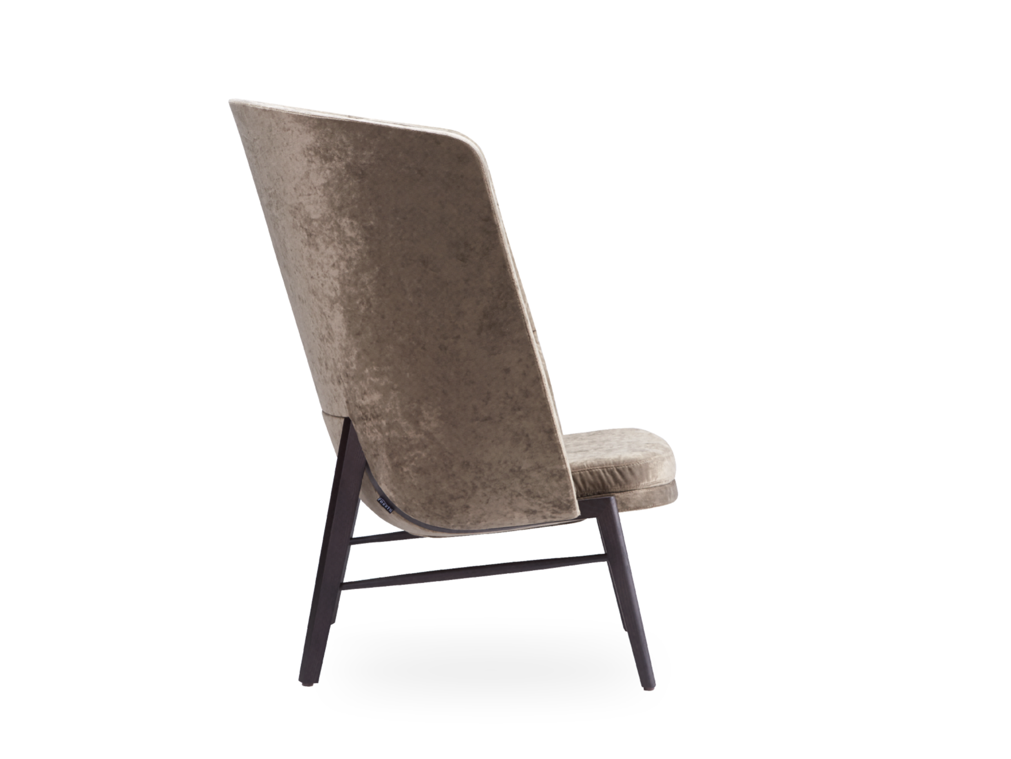 Кресло с высокой спинкой ROSSIN Cleo Wood ARCH-00053244 - Вид №1