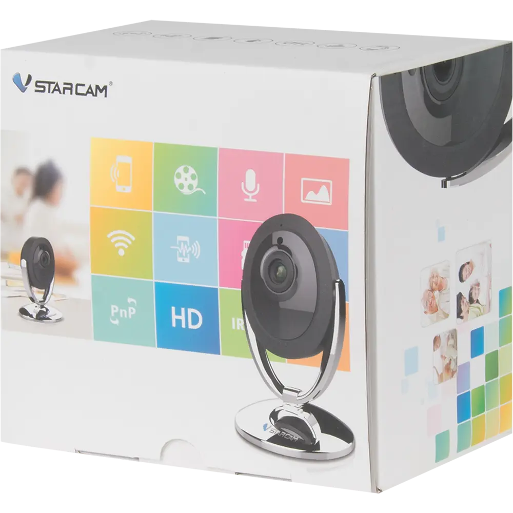 IP камера внутренняя Vstarcam C7893WIP 1 Мп 3.6 мм 720p HD WiFi Santreyd STLM-2082346 - Вид №4