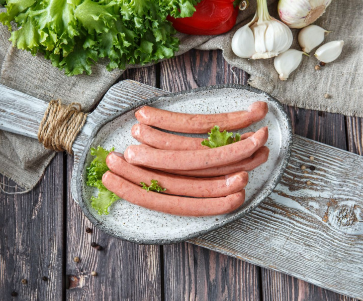 4728 Сосиски для жарки "Пражские" Вкусляндия 