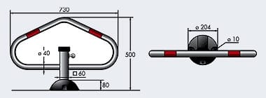 Лежачий полицейский Arco PARKY ARCH-00009367 - Вид №1