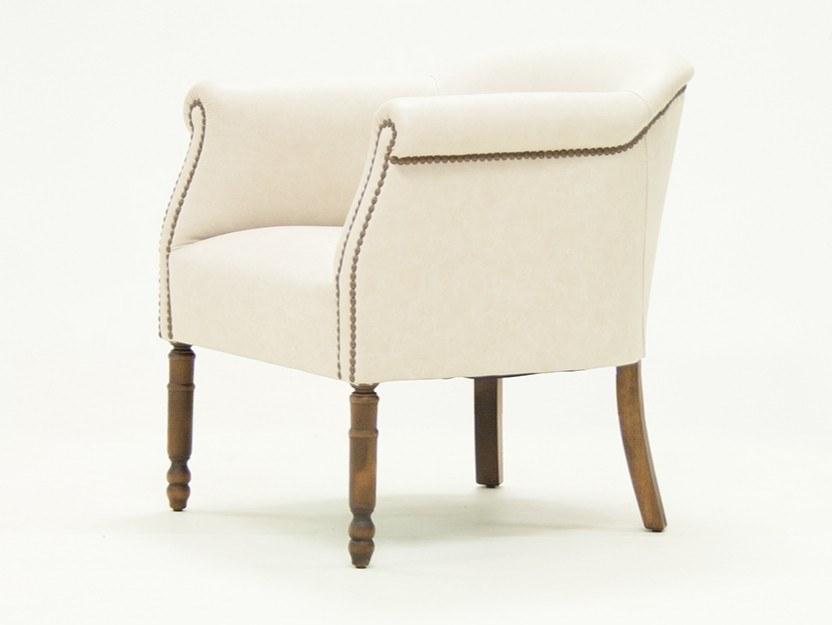 CREARTE COLLECTIONS Кожаное кресло с подлокотниками Paris crearte 110 - Вид №1