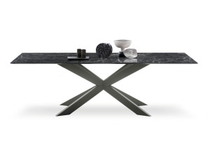 Прямоугольная столешница из закаленного стекла